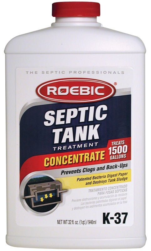 Roebic K-37-Q-C1500 Septic System Treatment, Liquid, Straw, Earthy, 1 ...