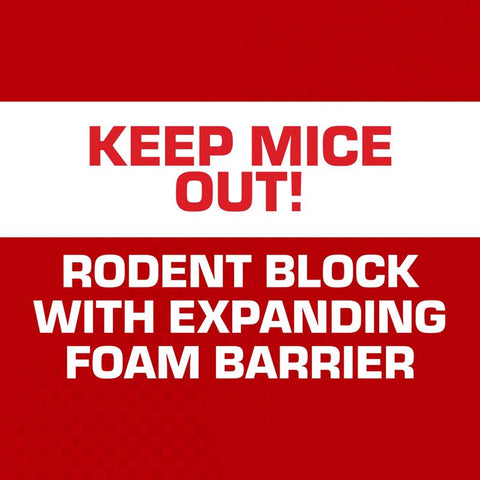 Tomcat Rodent Block Toxic Bitrex Exclusion Sealant Foam For Mice 12 oz 1 pk