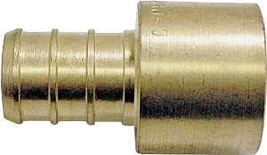 Apollo CPXFS1212 Pipe Adapter, 1/2 in, PEX x Female Solder, Brass, Pack of 20