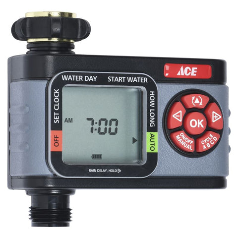 Ace HydroLogic Programmable 1 zone Digital Water Timer