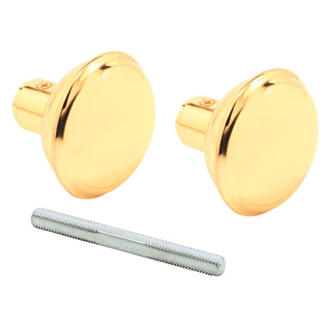 Defender Security E 2293 Mortise Interior Lockset, Polished Brass, Steel