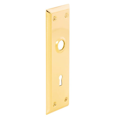 Defender Security E 2293 Mortise Interior Lockset, Polished Brass, Steel
