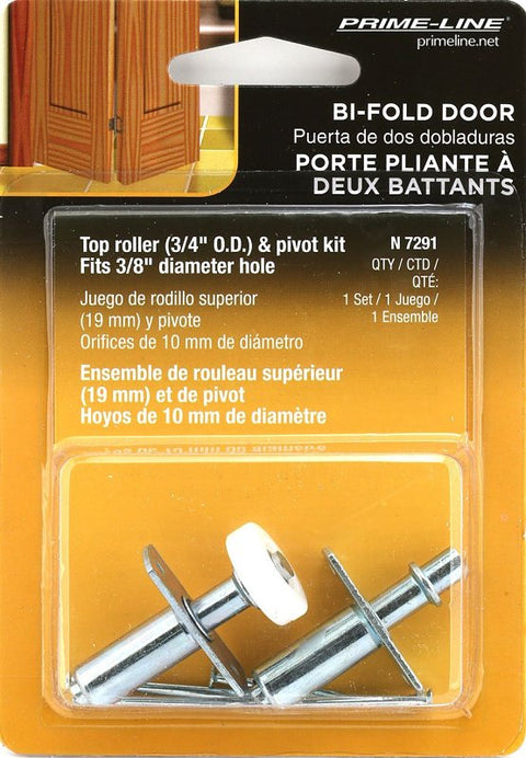 Prime-Line N 7291 Door Pivot and Guide Wheel, Plastic/Steel