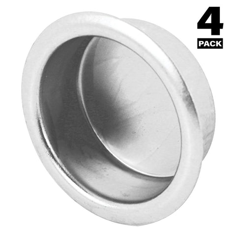 Prime-Line N 7308 Door Pull, 5/16 in D, Brass, Satin Nickel