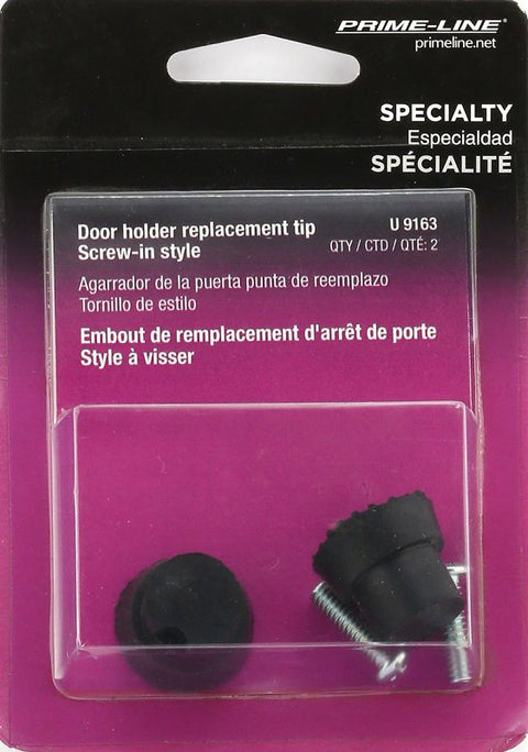 Prime-Line U 9163 Series Door Holder Tip, Rubber