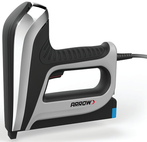 Arrow T50AC Electric Stapler and Brad Nailer, 1/4 to 9/16 in W Crown, T50, Heavy-Duty Staple