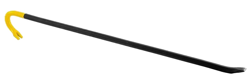 STANLEY 55-136 Ripping Bar, 36 in L, Beveled/Slotted Tip, 1-1/4 in Cla ...