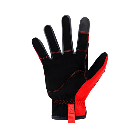 Ace L I-Mesh High Performance Utility Red Gloves