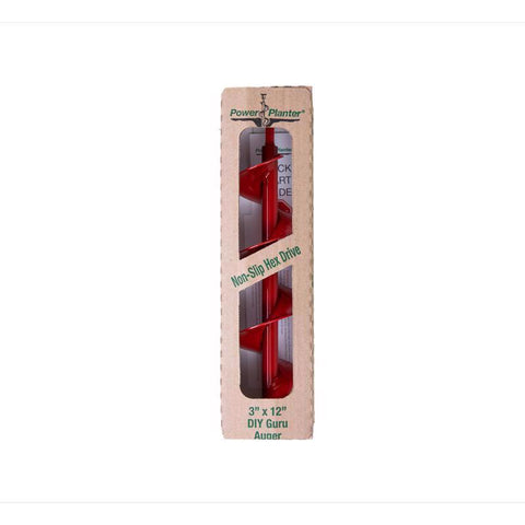Power Planter 12 in. Steel Bulb Auger Drill Bit