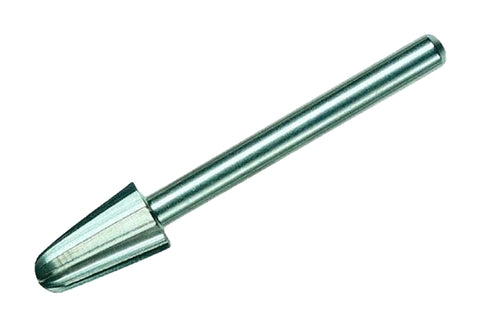 Dremel 26150117AC Series Cutter, Conical Point, 1/4 in Dia, 1-1/2 in L, 1/8 in Dia Shank, HSS, 2/PK