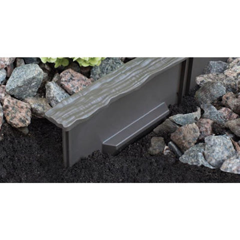 Master Mark Versa Edge 3 ft. L X 5.25 in. H Plastic Brown Poundable Edging, Pack of 36