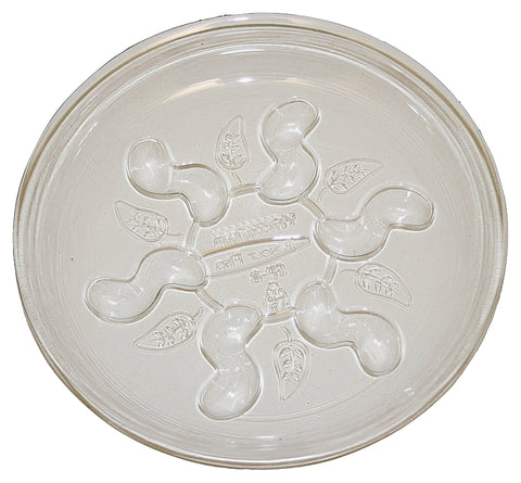 Gardener's Blue Ribbon Saucer Plus SP10 Plant Saucer, 10 in Dia, Plastic, Clear, Pack of 24