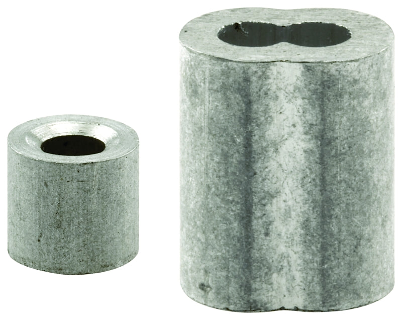 Prime-Line GD 12152 Cable Ferrule and Stop, 5/32 in Dia Dimensions, Al ...