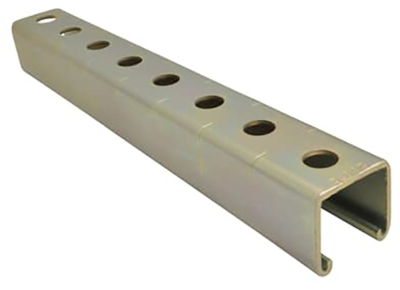 SuperStrut B1400 B1400P 10GR Punched Channel, Steel, Green, Urethane-C ...