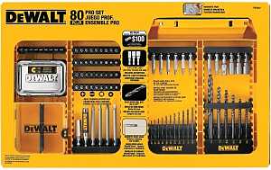 【NY③】　DWEフルセット DEWALT DWAMF1280 Combination Drill and Driver Bit Set