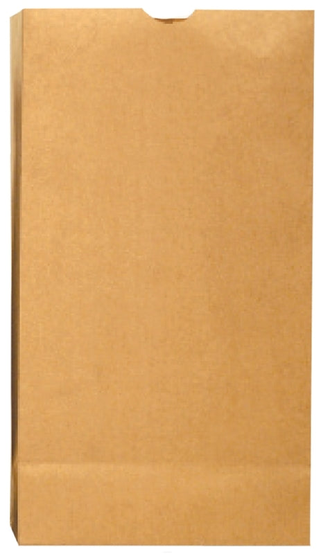 Duro Bag Dubl Life 18402 SOS Bag, #2, 4-5/16 in L, 2-7/16 in W, 7-7/8 in H, Kraft Paper, Brown