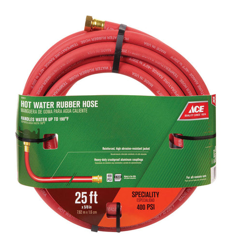 Ace 5/8 in. Dia. x 25 ft. L Hot Water Hose Kink Resistant
