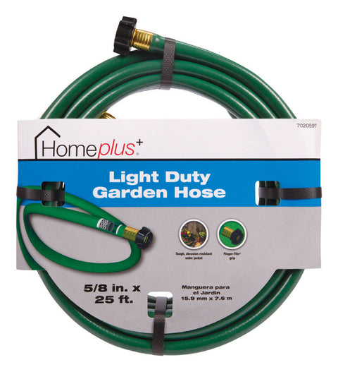 Home Plus 5/8 in. Dia. x 25 ft. L Garden Hose Kink Resistant