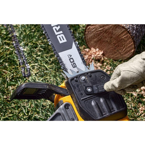 DeWalt 60V MAX DCCS677Y1 20 in. 50.2 cc 60 V Battery Chainsaw Kit (Battery & Charger)