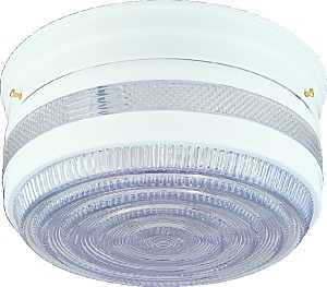 Boston Harbor F15WH02-10043L Two Light Ceiling Fixture, 120 V, 60 W, 2-Lamp, A19 or CFL Lamp, White Fixture