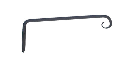 Panacea Black Iron Straight Wall Plant Hook