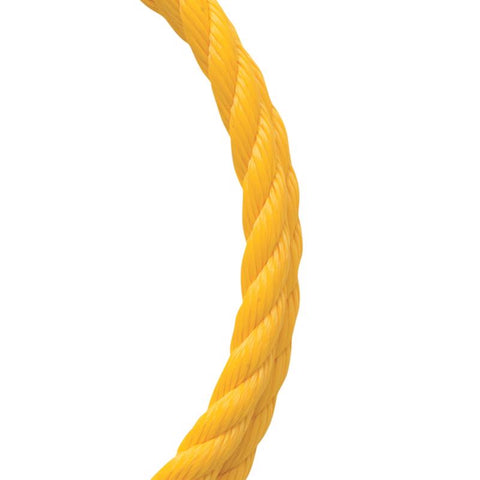 Koch Industries 1/2 in. D X 50 ft. L Yellow Twisted Polypropylene Rope