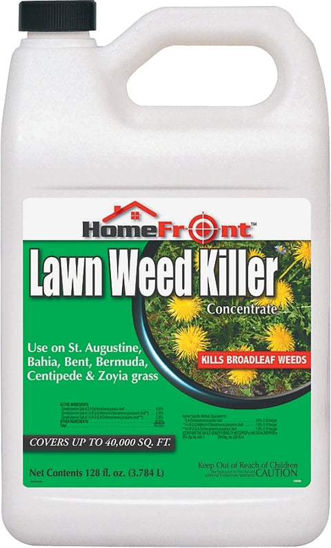 HomeFront 10896 Weed Killer, Liquid, Spray Application, 128 oz