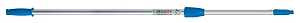 Unger Professional 972920 Telescopic Pole with Connect and Clean Locking Cone and Quick-Flip Clamps, 3 ft Min Pole L, 6 ft Max Pole L