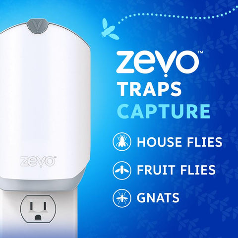 Zevo Value Pack Refills Flying Insect Trap, Pack of 4