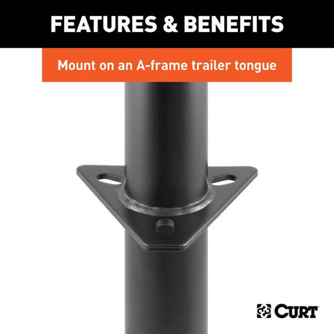 CURT Manual 5000 lb Trailer Jack