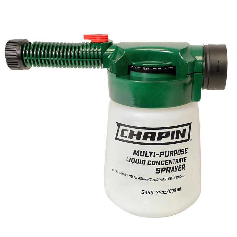 Chapin G499 Hose End Sprayer, Adjustable, 2-1/4 in Tank Mouth Opening ...