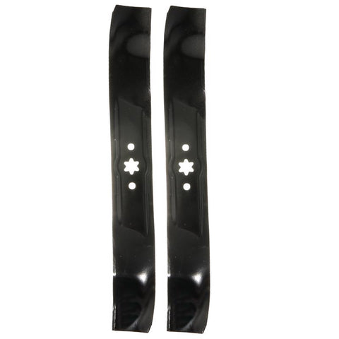 Troy-Bilt 42 in. Mulching Mower Blade Set For Riding Mowers 2 pk