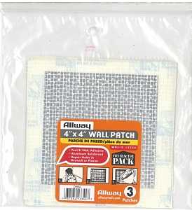 ALLWAY WP4-3 Drywall Patch, Pack of 10