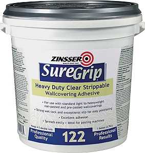 Zinsser 2881 Wallcovering Adhesive Clear, Clear, 1 gal