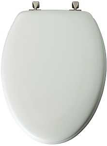 Mayfair 144BN000 Toilet Seat, Elongated, Molded Wood