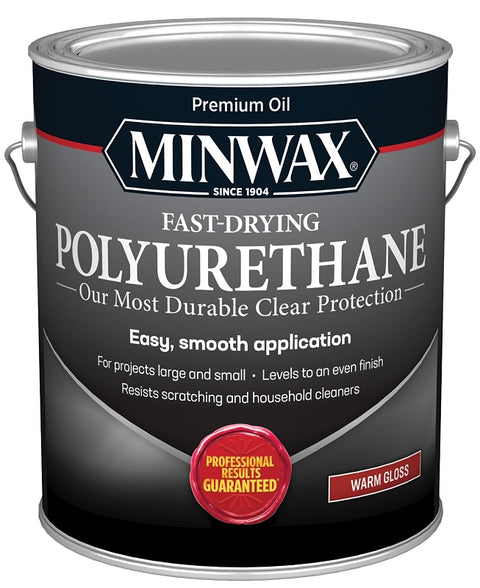 Minwax 319010000 Polyurethane, Oil Base, Clear, Semi-Gloss, Liquid, 1 gal Can, 0.97 Specific Gravity, Pack of 2