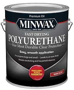 Minwax 319020000 Polyurethane, Oil Base, Clear, Liquid, 1 gal Can, 0.97 Specific Gravity, Pack of 2