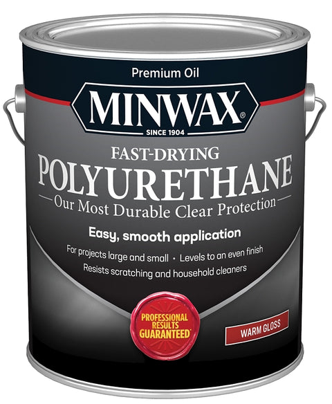 Minwax 319020000 Polyurethane, Oil Base, Clear, Liquid, 1 gal Can, 0.97 Specific Gravity, Pack of 2