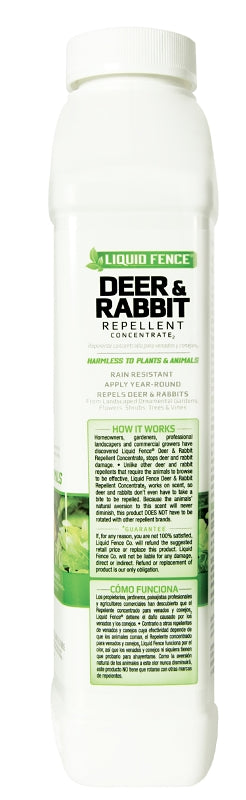 Liquid Fence HG-71136 Animal Repellent, Repels: Deer, Rabbit, Brown