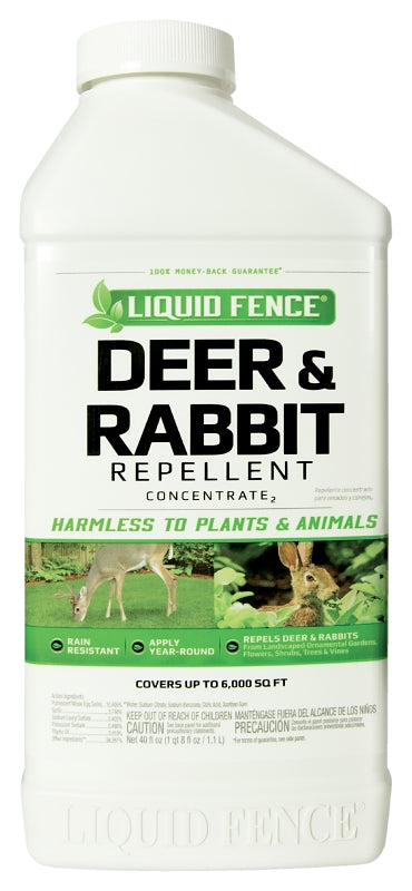 Liquid Fence HG-71136 Animal Repellent, Repels: Deer, Rabbit, Brown