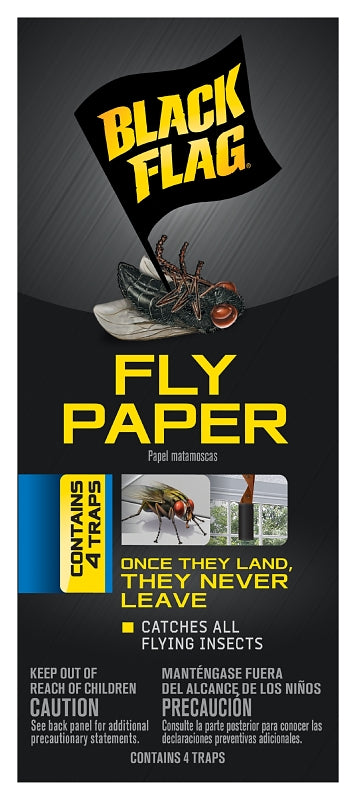 Black Flag HG-11016 Fly Paper, 4 Pack – Shell Lumber and Hardware
