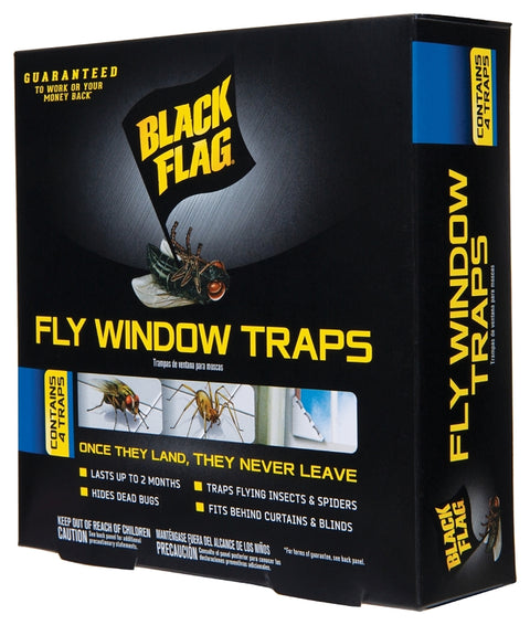 Black Flag HG-11017 Fly Window Trap, Solid, 1 Pack