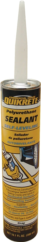 Quikrete 18660-10 Self-Leveling Sealant, Gray, 10.1 oz Caulking Tube