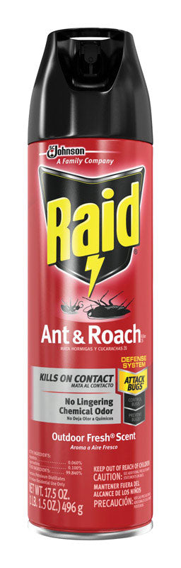 Raid 17.5 oz. Aerosol Insect Killer – Shell Lumber and Hardware