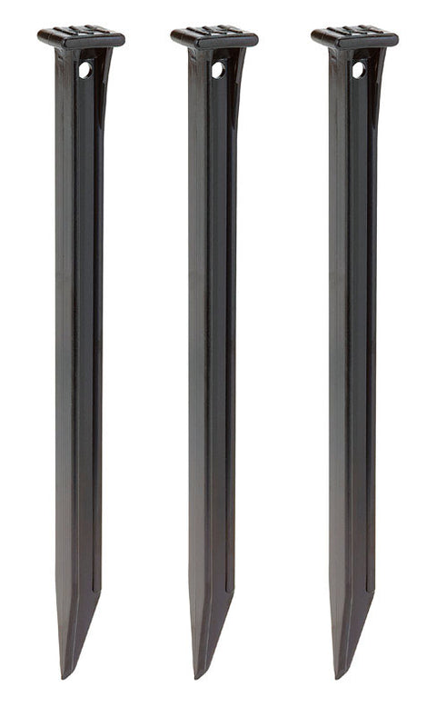 Master Mark Black Plastic Anchor Kit 10 in. H x 10 in. L