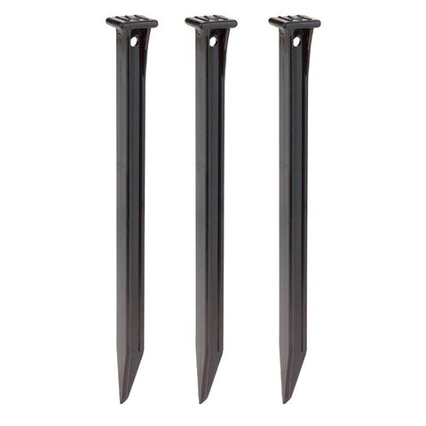 Master Mark 10 in. H Plastic Black Stake Kit
