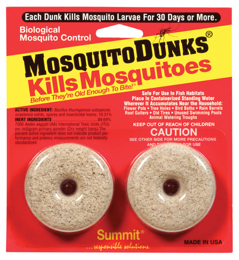 Summit Mosquito Repellent Bacillus Thuringiensis Dunk .8 oz.