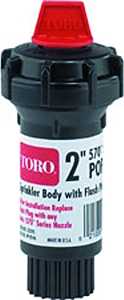 Toro 53819 Pop-Up Body, ABS, Specifications: 1/2 in NPT Female Connection, For: Toro Nozzles