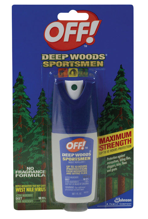 Deep Woods OFF! Sportsman DEET 98% Insect Repellent 1 oz.