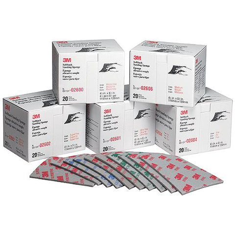 Fine Sanding Sponges 20/Box